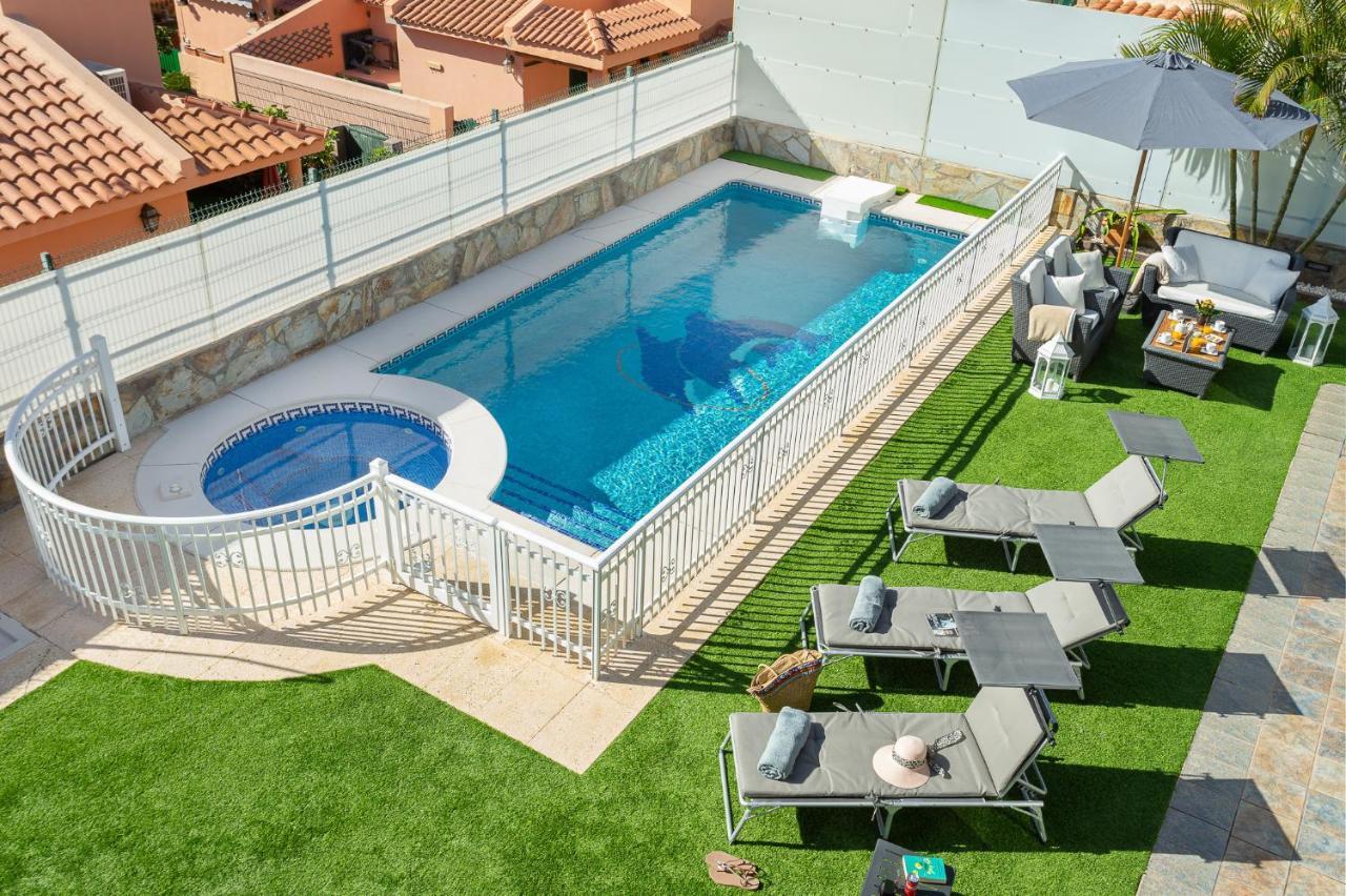 מספאלומס Villa Dalara Maspalomas, Private Pool And Jacuzzi מראה חיצוני תמונה